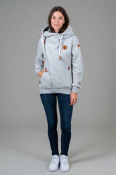 Athena sweat à capuche de couleur gris pâle